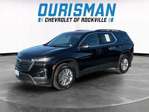 Black Metallic 2023 Chevrolet Traverse LT Leather