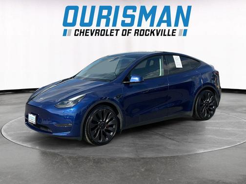 Deep Blue Metallic 2023 Tesla Model Y Performance Dual Motor All-Wheel Drive