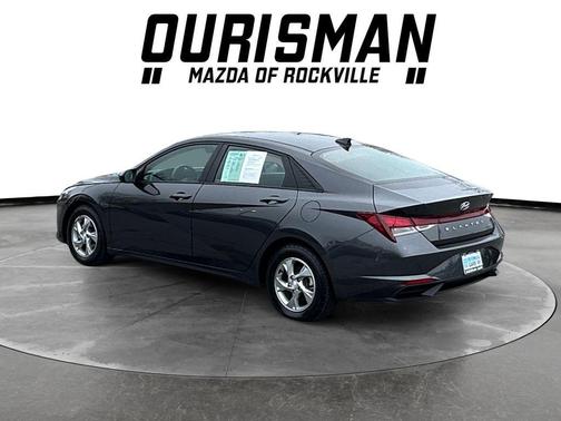 Portofino Gray 2021 Hyundai ELANTRA SE