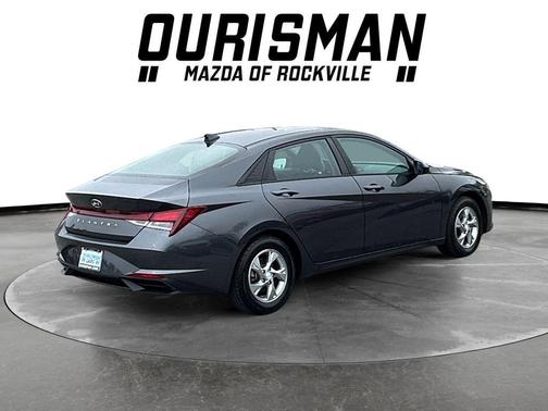 Portofino Gray 2021 Hyundai ELANTRA SE