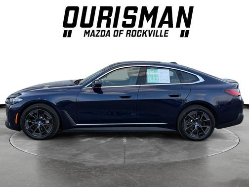 Blue 2023 BMW i4 Gran Coupe eDrive40