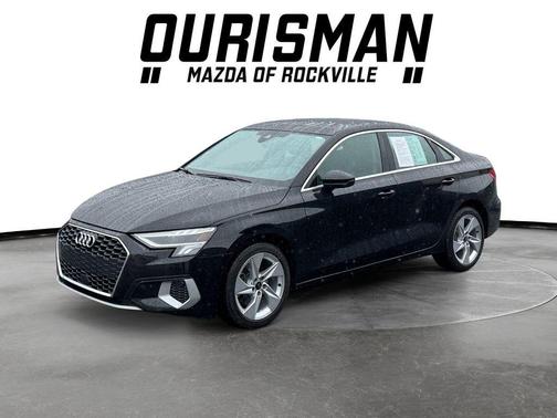 Black 2024 Audi A3 Premium