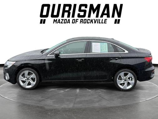 Black 2024 Audi A3 Premium