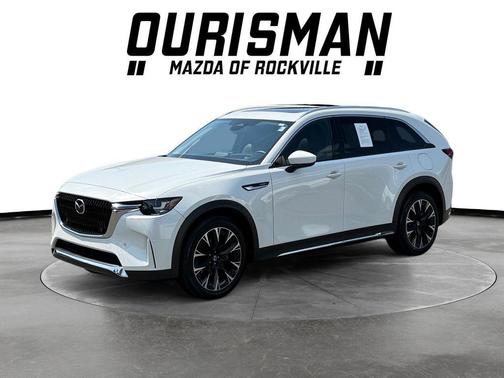 Rhodium White Premium 2024 Mazda CX-90 PHEV Premium