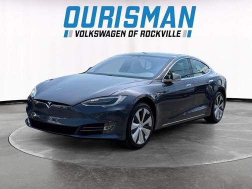 Midnight Silver Metallic 2020 Tesla Model S Long Range Plus
