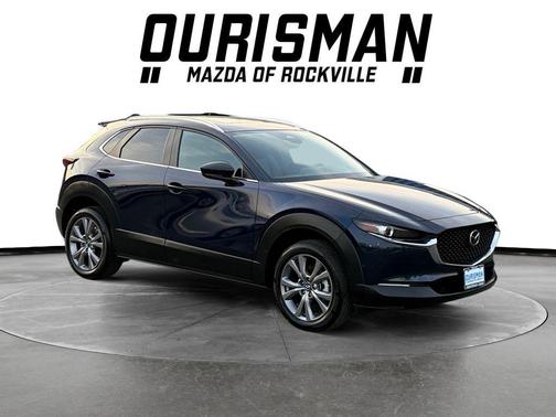 Deep Crystal Blue Mica 2025 Mazda CX-30 2.5 S Preferred Package