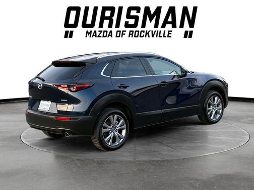 Deep Crystal Blue Mica 2025 Mazda CX-30 2.5 S Preferred Package