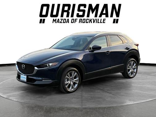 Deep Crystal Blue Mica 2025 Mazda CX-30 2.5 S Preferred Package