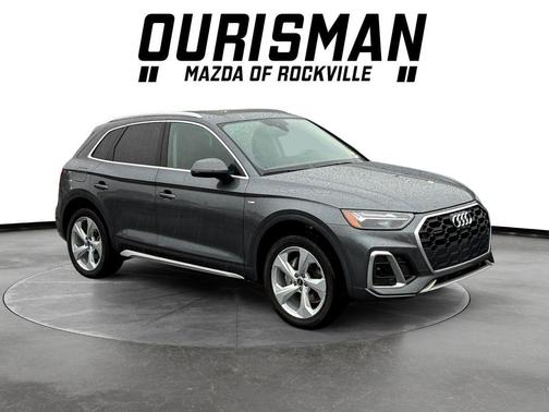 Daytona Gray Pearl 2025 Audi Q5 45 S line Premium Plus