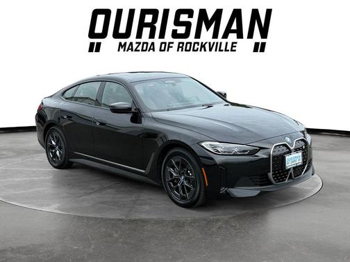 Black Sapphire Metallic 2023 BMW i4 Gran Coupe eDrive35
