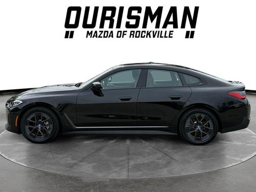 Black Sapphire Metallic 2023 BMW i4 Gran Coupe eDrive35