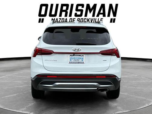 Quartz White 2021 Hyundai SANTA FE SEL 2.4