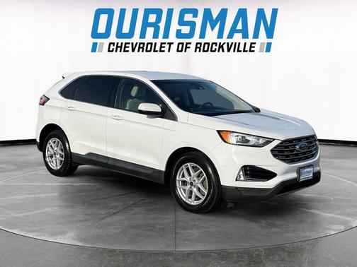 Oxford White 2021 Ford Edge SEL