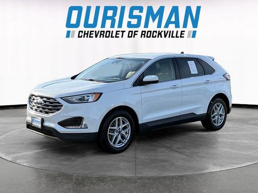 Oxford White 2021 Ford Edge SEL