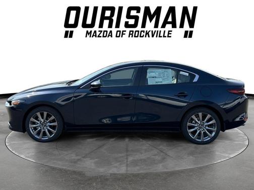 Deep Crystal Blue Mica 2026 Mazda Mazda3 FWD w/Preferred Package