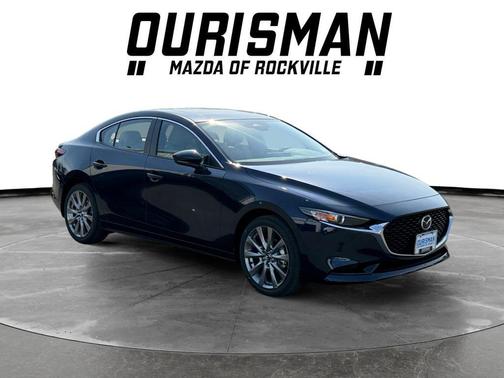 Deep Crystal Blue Mica 2026 Mazda Mazda3 FWD w/Preferred Package