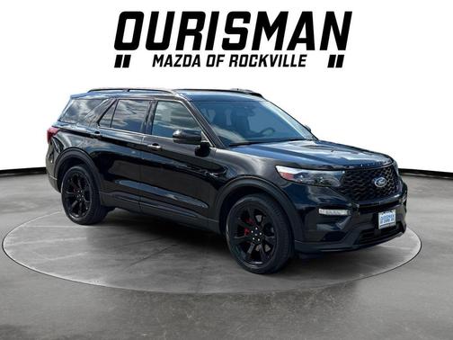 Agate Black Metallic 2023 Ford Explorer ST