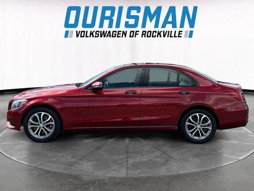 designo Cardinal Red Metallic 2017 Mercedes-Benz C-Class C 300 4MATIC