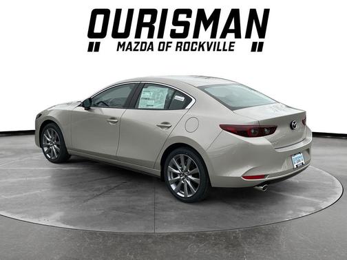 Platinum Quartz Metallic 2026 Mazda Mazda3 FWD w/Preferred Package