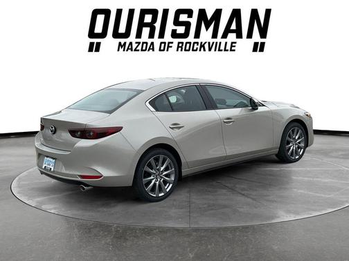 Platinum Quartz Metallic 2026 Mazda Mazda3 FWD w/Preferred Package