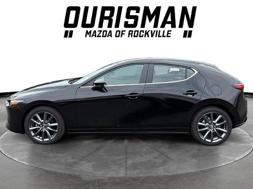 Jet Black Mica 2026 Mazda Mazda3 FWD w/Preferred Package