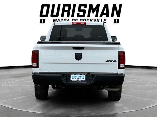 Bright White Clearcoat 2022 RAM 1500 Classic Warlock Quad Cab 4x4 6'4' Box