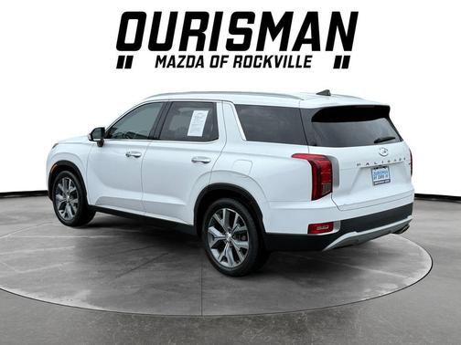 Hyper White 2020 Hyundai PALISADE SEL