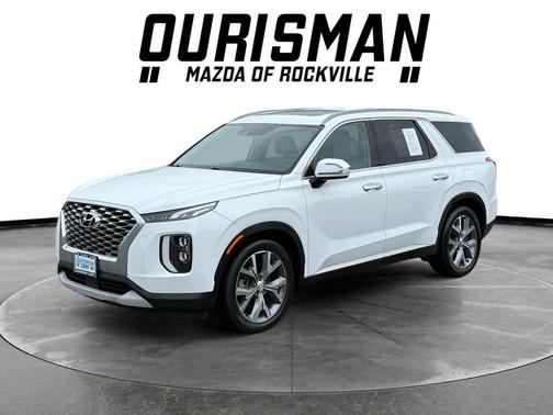 Hyper White 2020 Hyundai PALISADE SEL