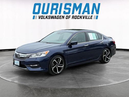 Obsidian Blue Pearl 2016 Honda Accord Sport