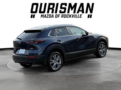 Deep Crystal Blue Mica 2025 Mazda CX-30 2.5 S Preferred Package