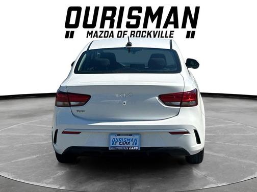 Clear White 2022 Kia Rio S