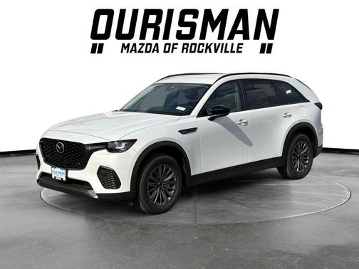 Rhodium White Premium 2026 Mazda CX-70 PHEV SC Plus
