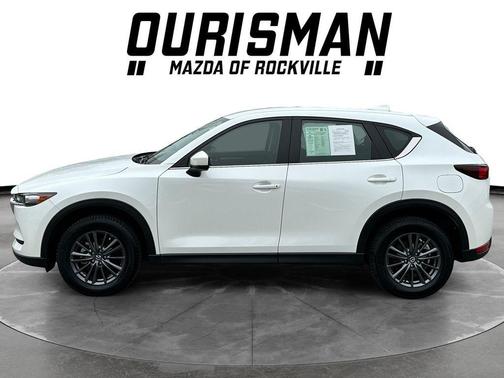 Snowflake White Pearl Mica 2021 Mazda CX-5 Sport