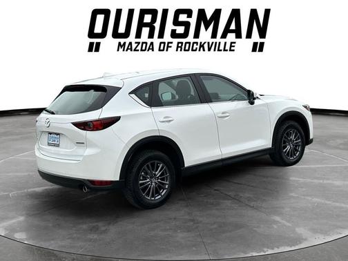 Snowflake White Pearl Mica 2021 Mazda CX-5 Sport