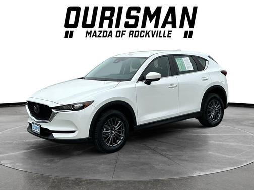 Snowflake White Pearl Mica 2021 Mazda CX-5 Sport