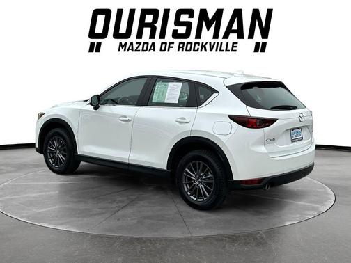 Snowflake White Pearl Mica 2021 Mazda CX-5 Sport