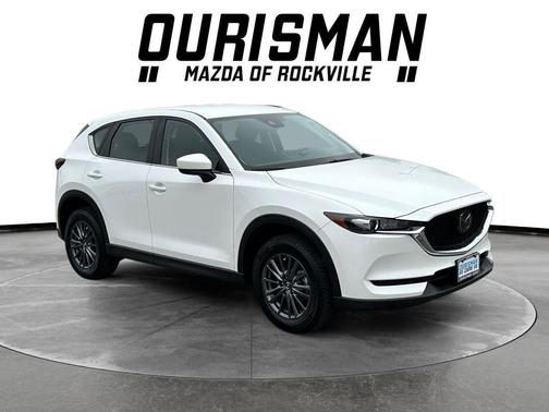 Snowflake White Pearl Mica 2021 Mazda CX-5 Sport
