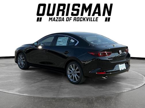 Jet Black Mica 2026 Mazda Mazda3 FWD w/Preferred Package