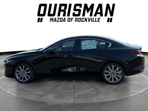 Jet Black Mica 2026 Mazda Mazda3 FWD w/Preferred Package