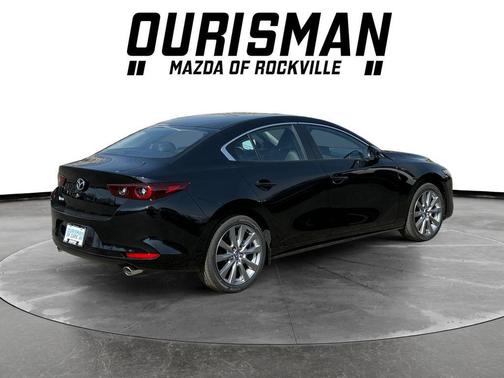 Jet Black Mica 2026 Mazda Mazda3 FWD w/Preferred Package