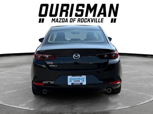 Jet Black Mica 2026 Mazda Mazda3 FWD w/Preferred Package