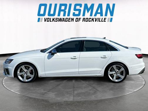 White 2024 Audi S4 Prestige TFSI quattro Tiptronic