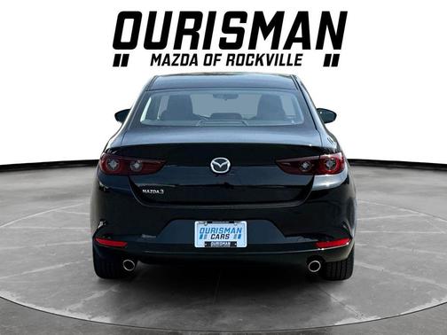 Jet Black Mica 2026 Mazda Mazda3 FWD w/Preferred Package