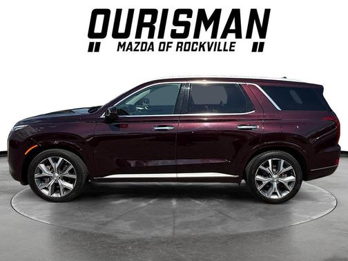 Sierra Burgundy 2021 Hyundai PALISADE Limited