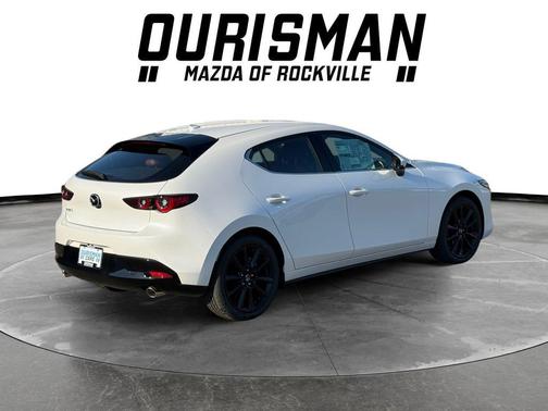 Snowflake White Pearl Mica 2026 Mazda Mazda3 FWD w/Premium Package