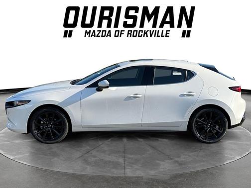 Snowflake White Pearl Mica 2026 Mazda Mazda3 FWD w/Premium Package