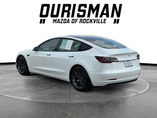 Pearl White Multi-Coat 2021 Tesla Model 3 Standard Range Plus