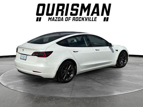 Pearl White Multi-Coat 2021 Tesla Model 3 Standard Range Plus