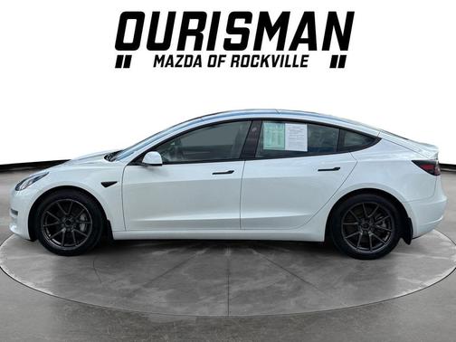 Pearl White Multi-Coat 2021 Tesla Model 3 Standard Range Plus