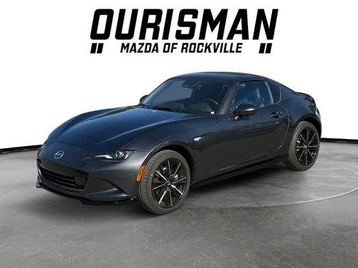 Machine Gray Metallic 2026 Mazda MX-5 Miata RF Grand Touring